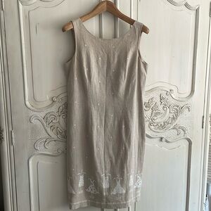 Sophistocate linen dress